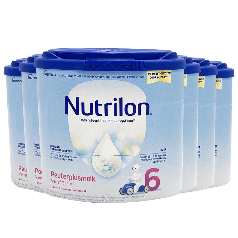  Nutrilon 诺优能 婴儿配方六段奶粉 400克*6罐 营养健康 新旧版本随机发货）